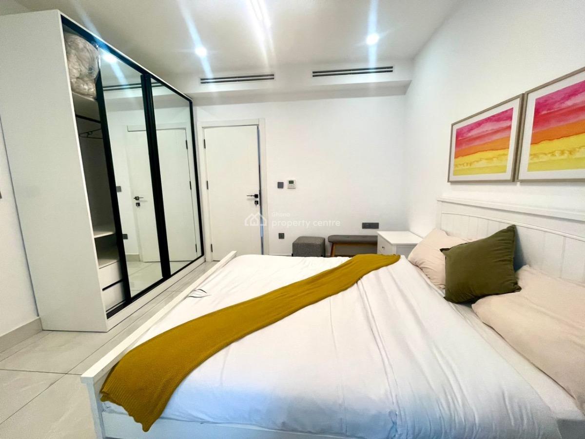 Furnished 2 Bedroom Apartment with Swimming Pool Gym and Rooftop Loung, Airport Residential Area, Accra, Apartment for Rent