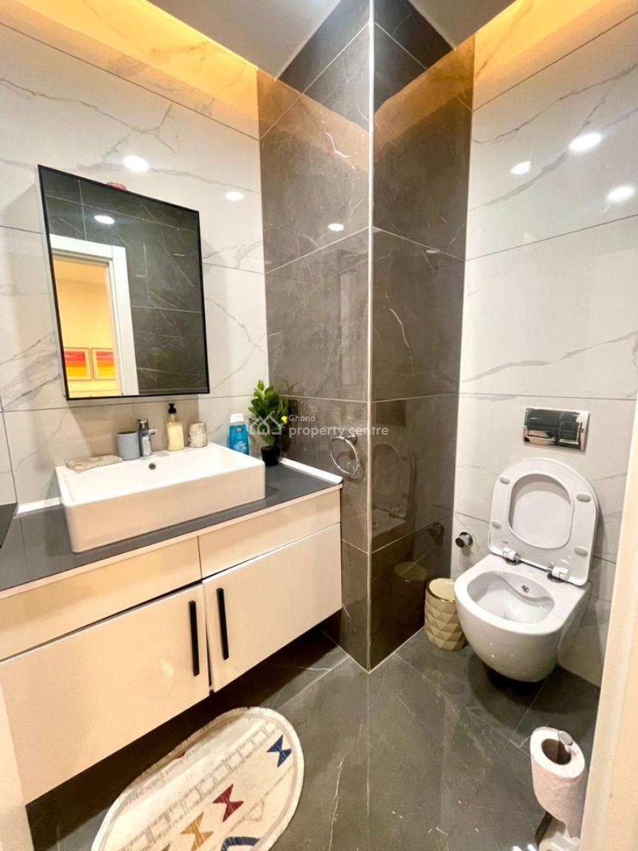 Furnished 2 Bedroom Apartment with Swimming Pool Gym and Rooftop Loung, Airport Residential Area, Accra, Apartment for Rent