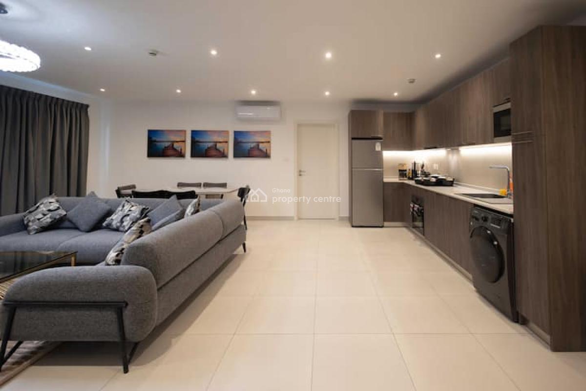 Furnished 3 Bedroom Apartment with Swimming Pool and Gym, Airport Residential Area, Accra, Apartment for Rent