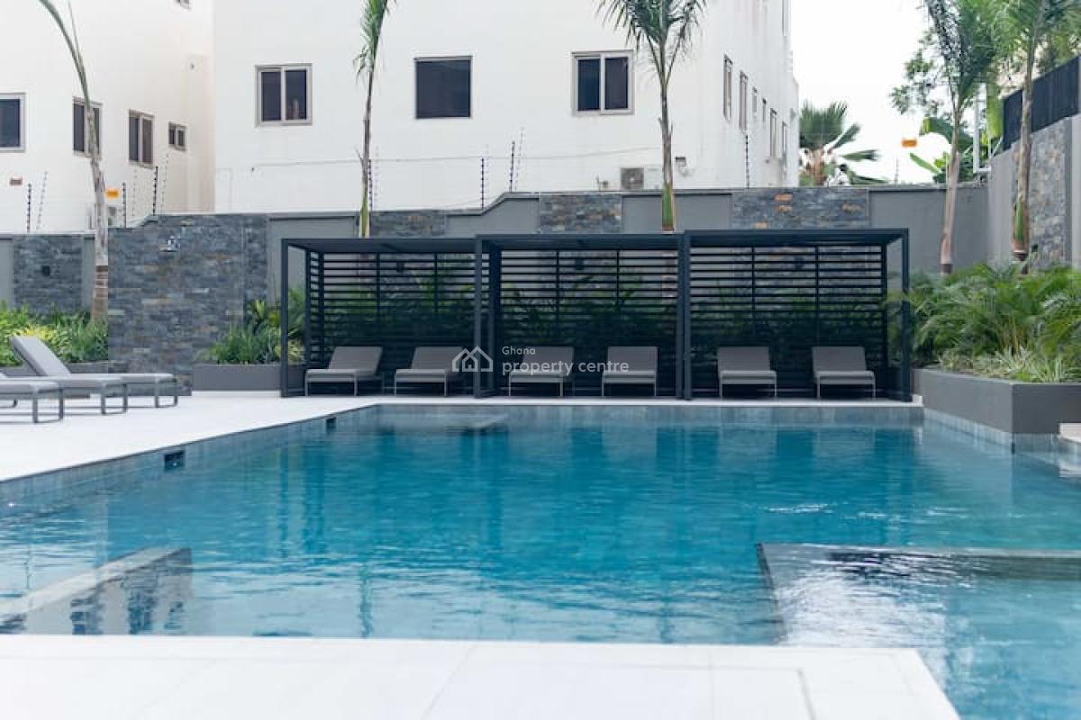 Furnished 3 Bedroom Apartment with Swimming Pool and Gym, Airport Residential Area, Accra, Apartment for Rent