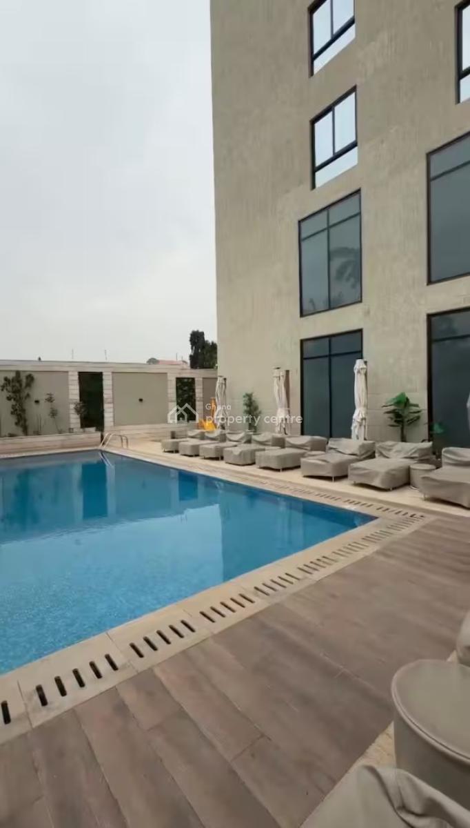 Furnished 2 Bedroom Apartment with Swimming Pool, Airport Residential Area, Accra, Apartment for Rent