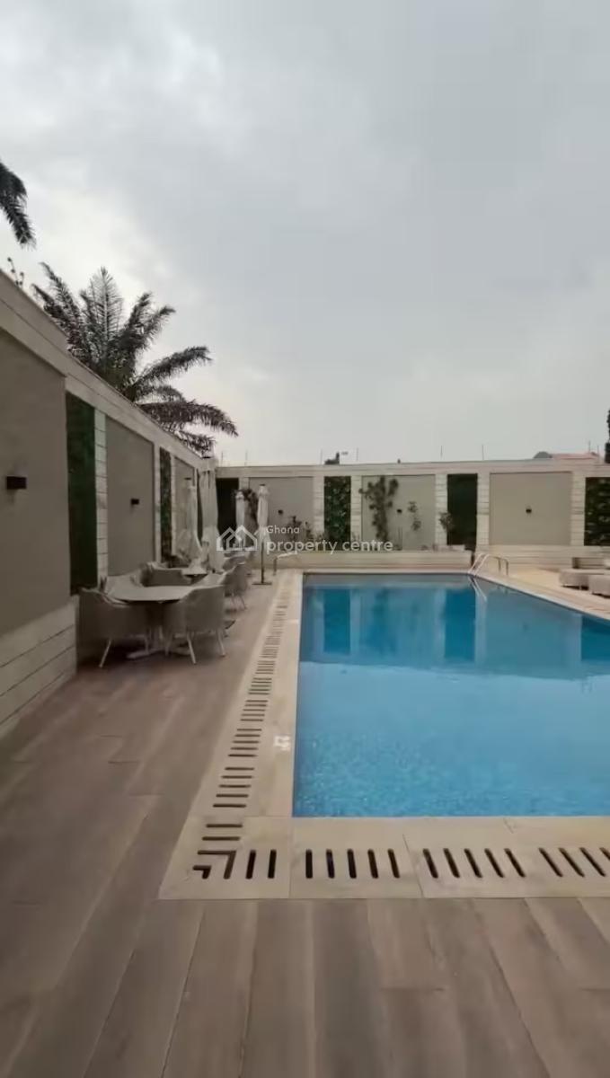 Furnished 2 Bedroom Apartment with Swimming Pool, Airport Residential Area, Accra, Apartment for Rent
