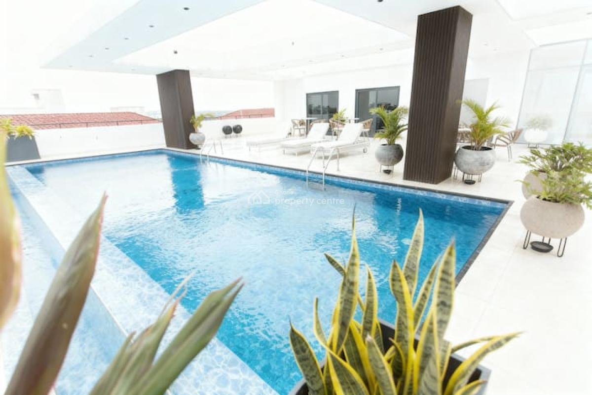 Furnished 2 Bedroom Apartment with Swimming Pool and Gym, Airport Residential Area, Accra, Apartment for Rent