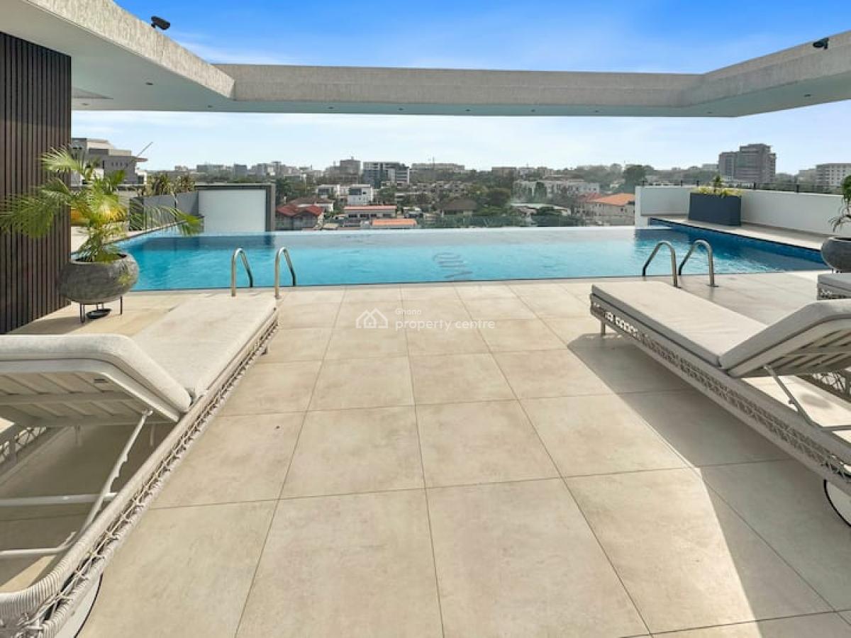 Furnished 2 Bedroom Loft with Swimming Pool and Gym, Airport Residential Area, Accra, Apartment for Rent