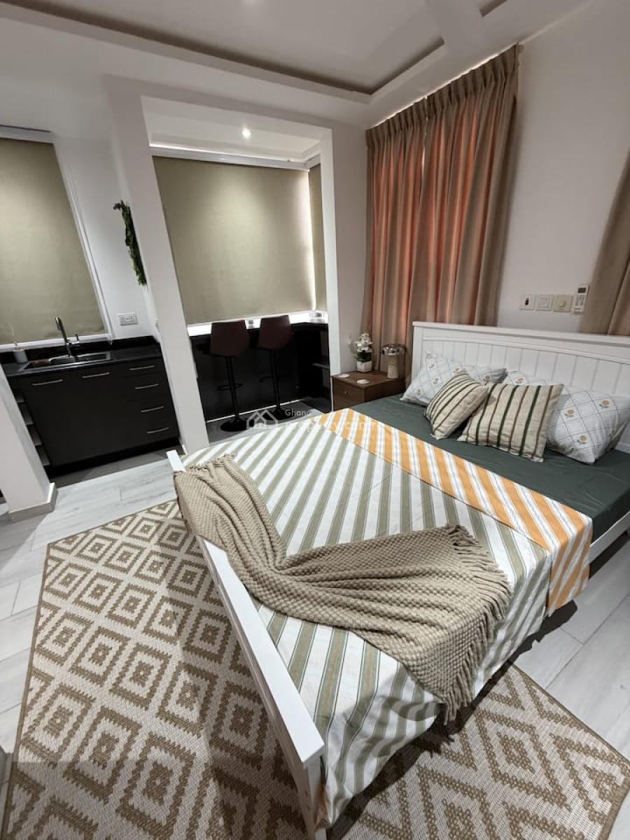 Newly Furnished Studio Apartment, Behind Adb, Osu, Accra, Apartment for Rent