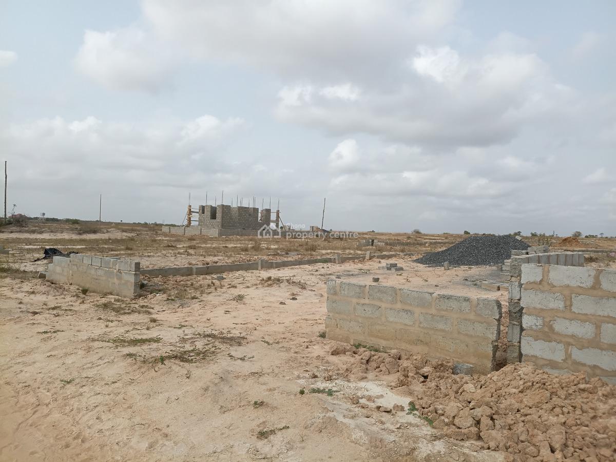 Registered Half Plot, 2 Minutes From Tsopoli Police Barrier, Tsopoli Police Barrier, Tsopoli, Ningo Prampram District, Accra, Mixed-use Land for Sale