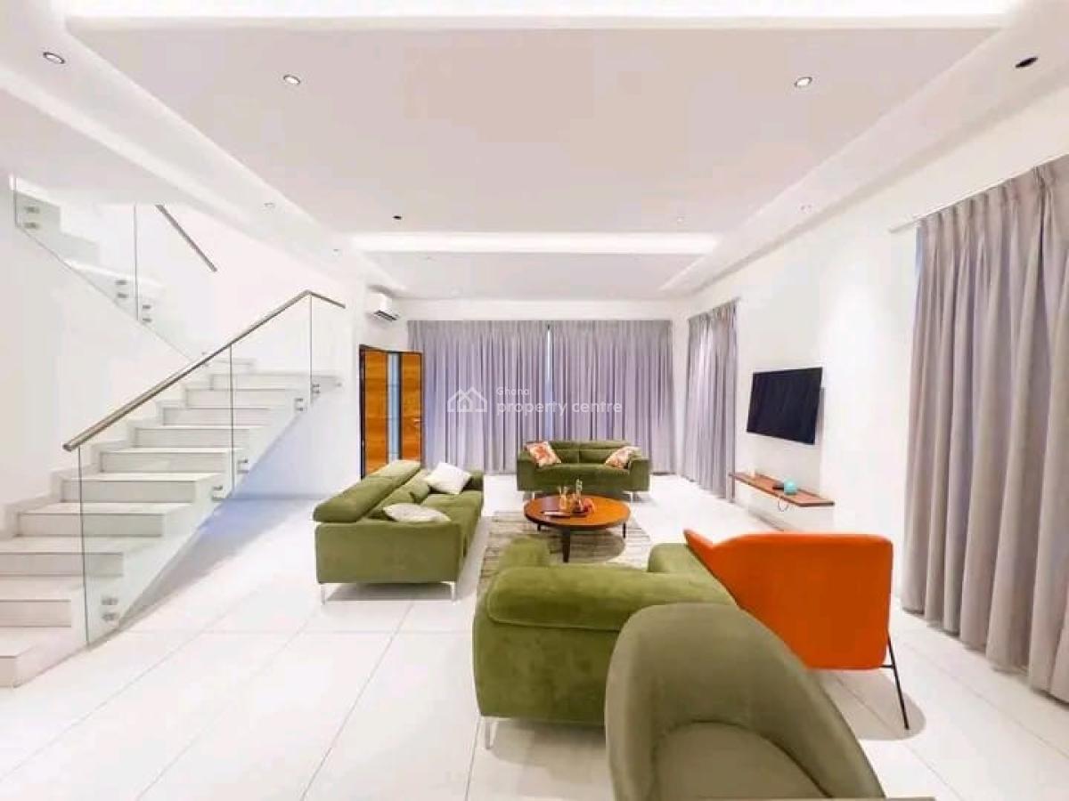 Executive Furnished 3-bedroom Townhouse, Dzorwulu, Accra, Townhouse for Rent