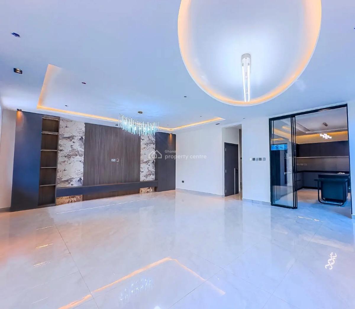 4 Bedroom House with Swimming Pool and Rooftop Terrace, Mahama Road, East Airport, Airport Residential Area, Accra, Detached Duplex for Sale