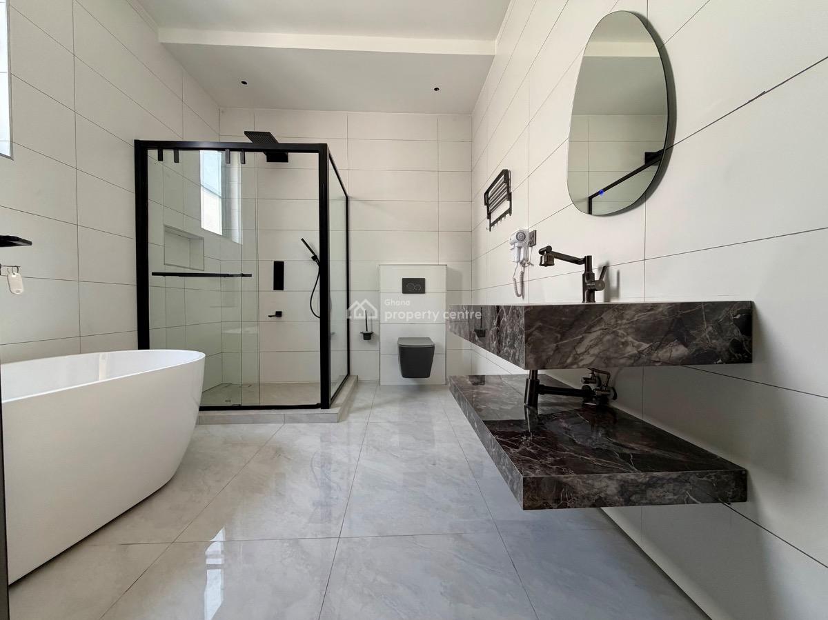 4 Bedroom House with Swimming Pool and Rooftop Terrace, Mahama Road, East Airport, Airport Residential Area, Accra, Detached Duplex for Sale