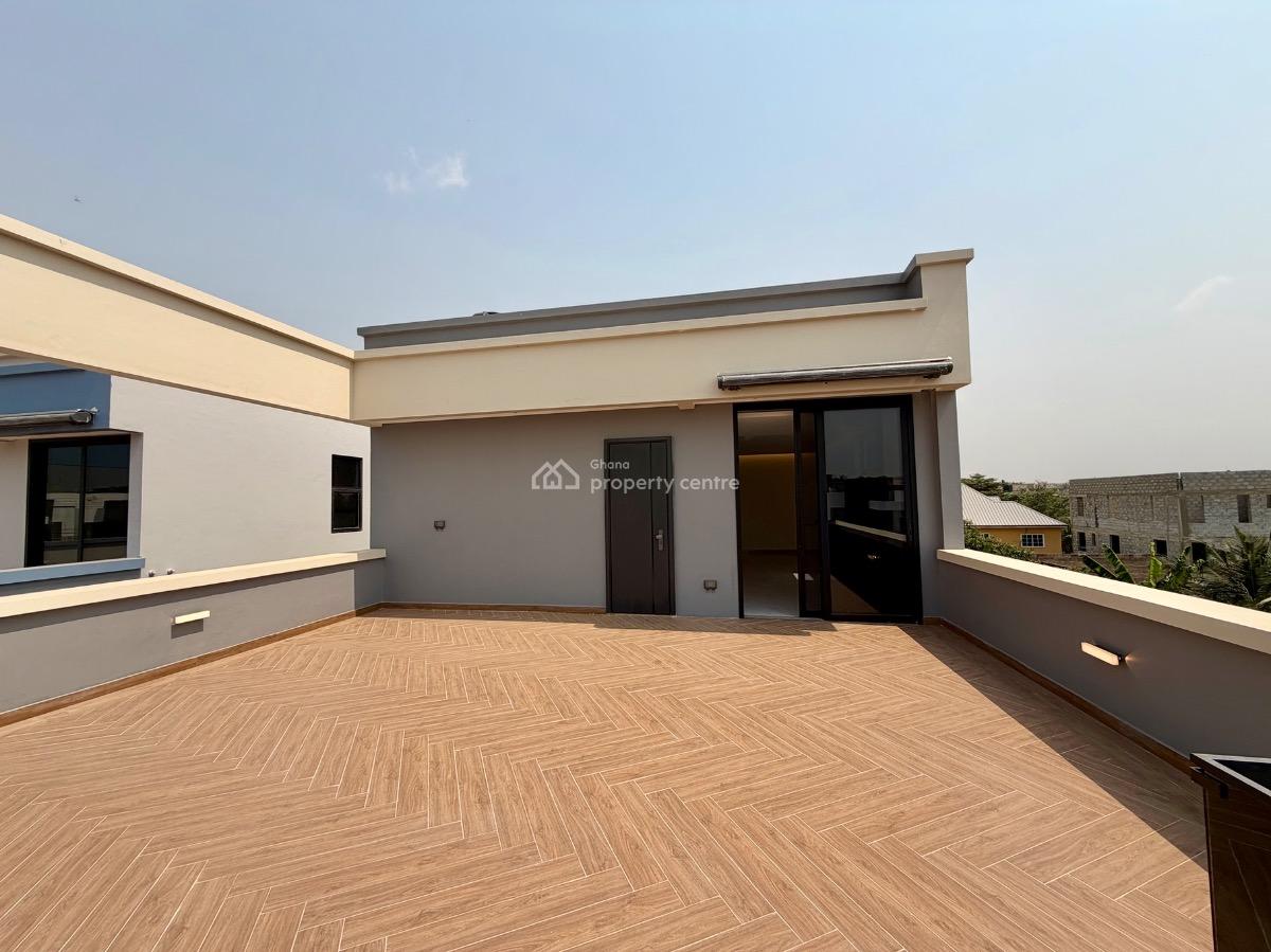 4 Bedroom House with Swimming Pool and Rooftop Terrace, Mahama Road, East Airport, Airport Residential Area, Accra, Detached Duplex for Sale