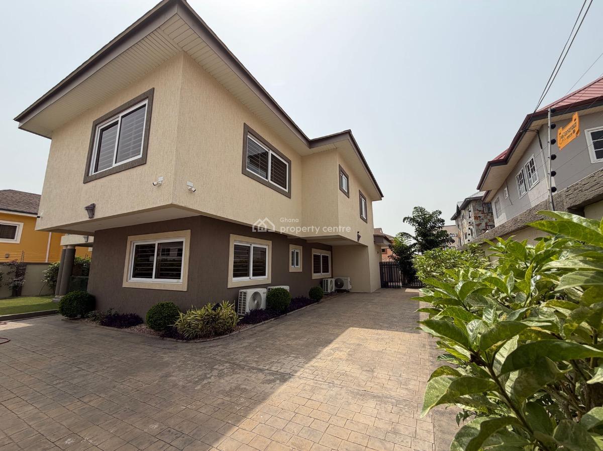 Detached 4 Bedroom Duplex with Staff Quarters, Mahama Road, East Airport, Airport Residential Area, Accra, Detached Duplex for Sale
