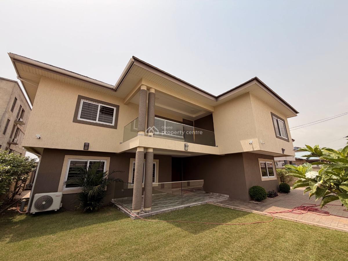 Detached 4 Bedroom Duplex with Staff Quarters, Mahama Road, East Airport, Airport Residential Area, Accra, Detached Duplex for Sale