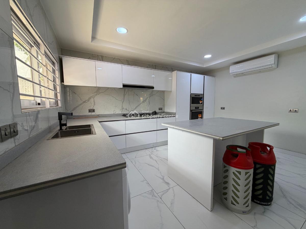 Detached 4 Bedroom Duplex with Staff Quarters, Mahama Road, East Airport, Airport Residential Area, Accra, Detached Duplex for Sale