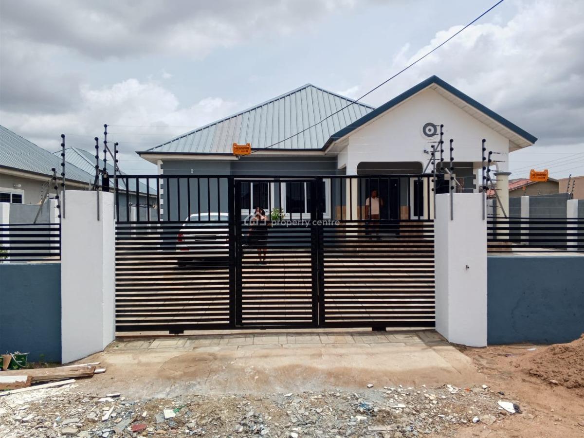3 Master Brm House (move in Property) at Kasoa, Dr Jesus, Kasoa, Awutu-senya East, Central Region, Detached Bungalow for Sale