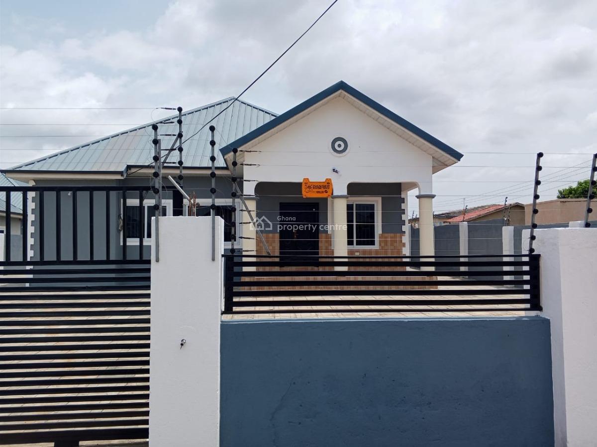 3 Master Brm House (move in Property) at Kasoa, Dr Jesus, Kasoa, Awutu-senya East, Central Region, Detached Bungalow for Sale