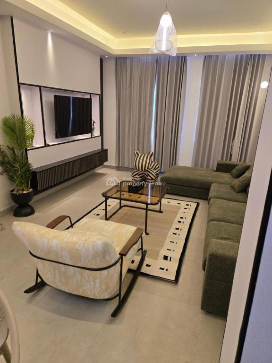 Furnished 1 Bedroom Apartment with Swimming Pool and Gym, Ars Roundabout, East Legon, Accra, Mini Flat for Sale