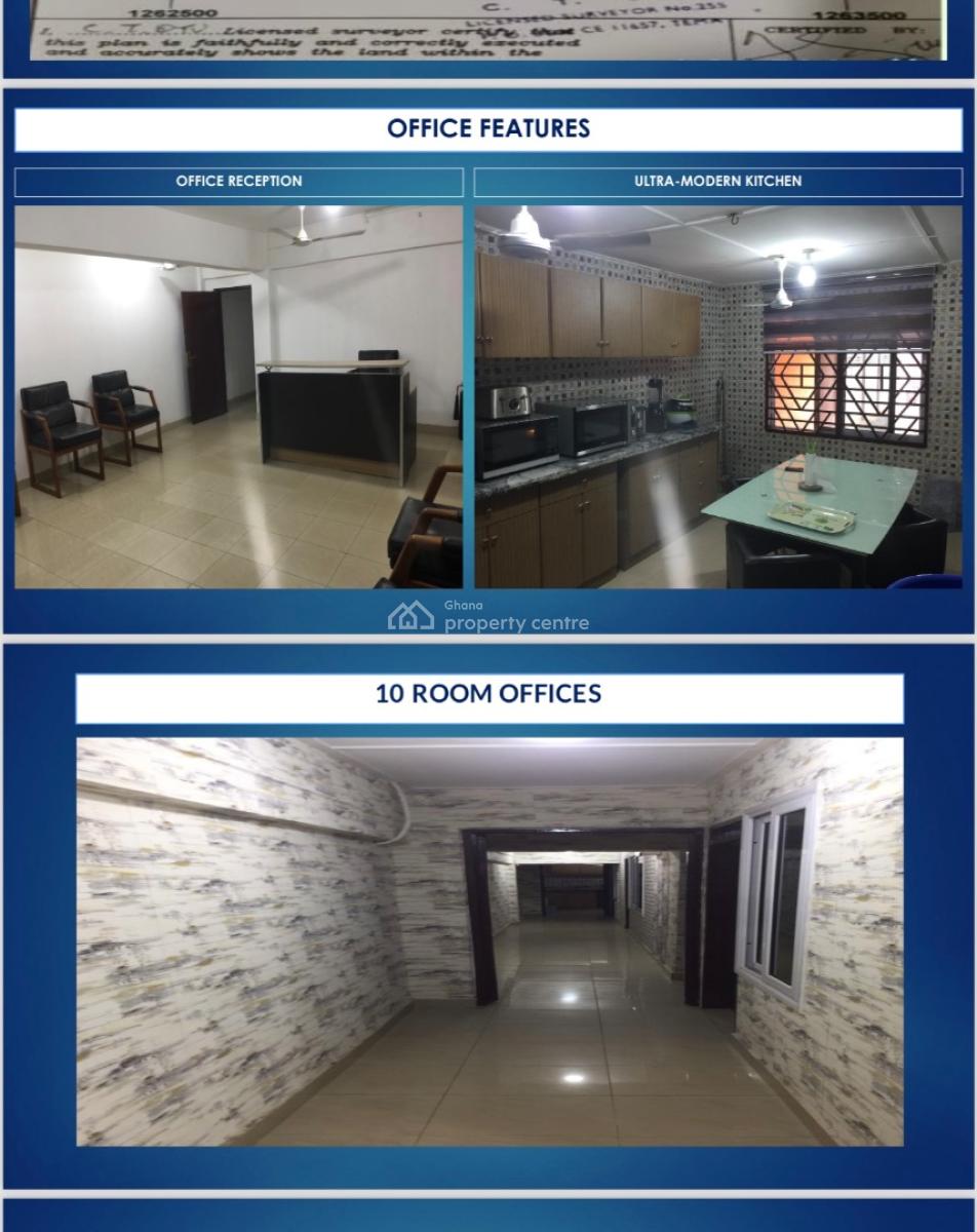 Warehouse on 4.1 Acres with 10 Rooms Offices, Industrial Area, Tema, Accra, Warehouse for Sale