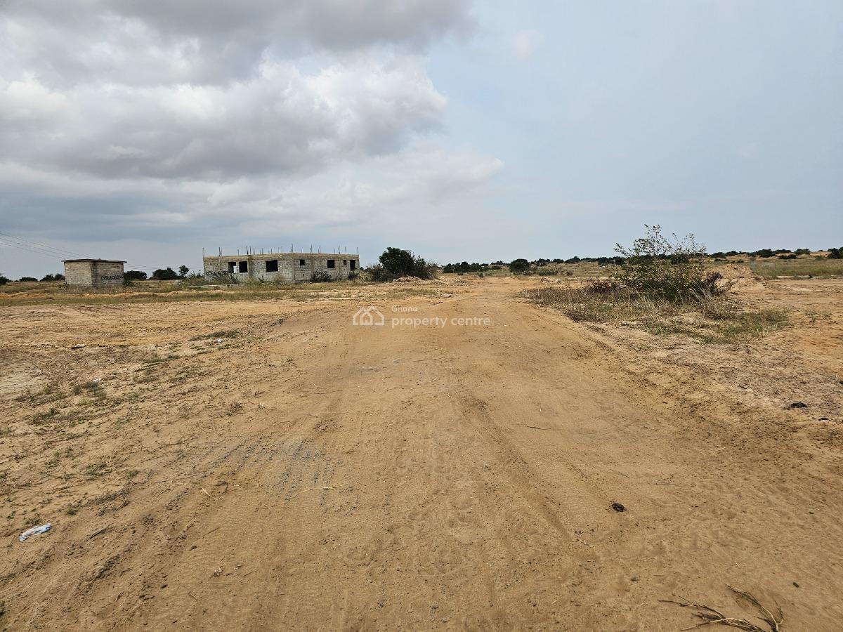 Spacious Demarcated Half Plot, Tsopoli Police Station, Tsopoli, Ningo Prampram District, Accra, Mixed-use Land for Sale