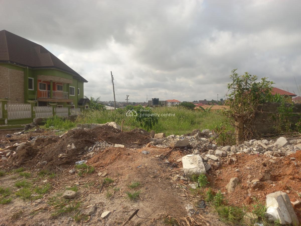 Plot  ( Buokrom Estate Junction), Dote, Near Buokrom Estate Junction., Kumasi Metropolitan, Ashanti, Residential Land for Sale
