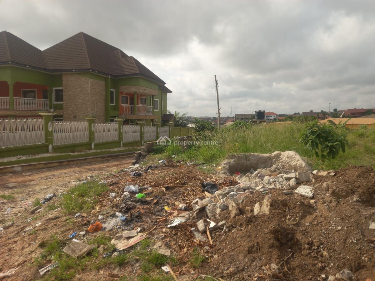 Plot  ( Buokrom Estate Junction), Dote, Near Buokrom Estate Junction., Kumasi Metropolitan, Ashanti, Residential Land for Sale
