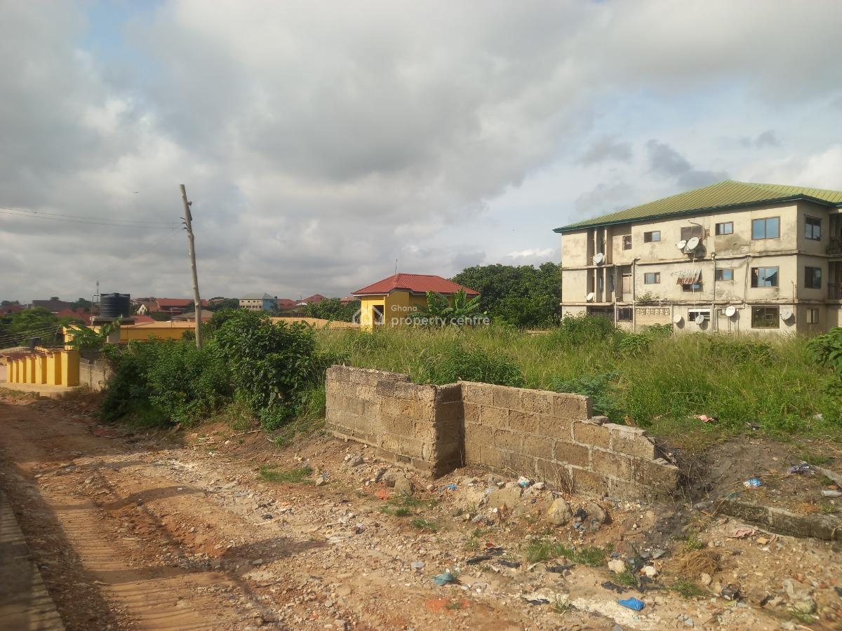 Plot  ( Buokrom Estate Junction), Dote, Near Buokrom Estate Junction., Kumasi Metropolitan, Ashanti, Residential Land for Sale