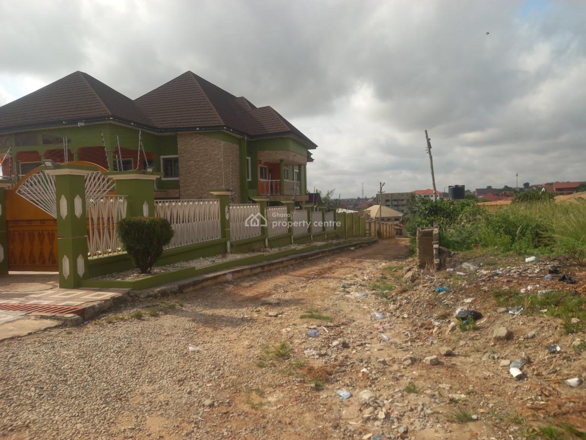 Plot  ( Buokrom Estate Junction), Dote, Near Buokrom Estate Junction., Kumasi Metropolitan, Ashanti, Residential Land for Sale