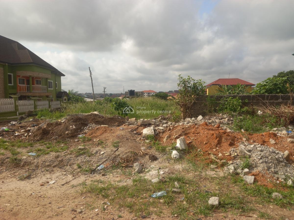 Plot  ( Buokrom Estate Junction), Dote, Near Buokrom Estate Junction., Kumasi Metropolitan, Ashanti, Residential Land for Sale