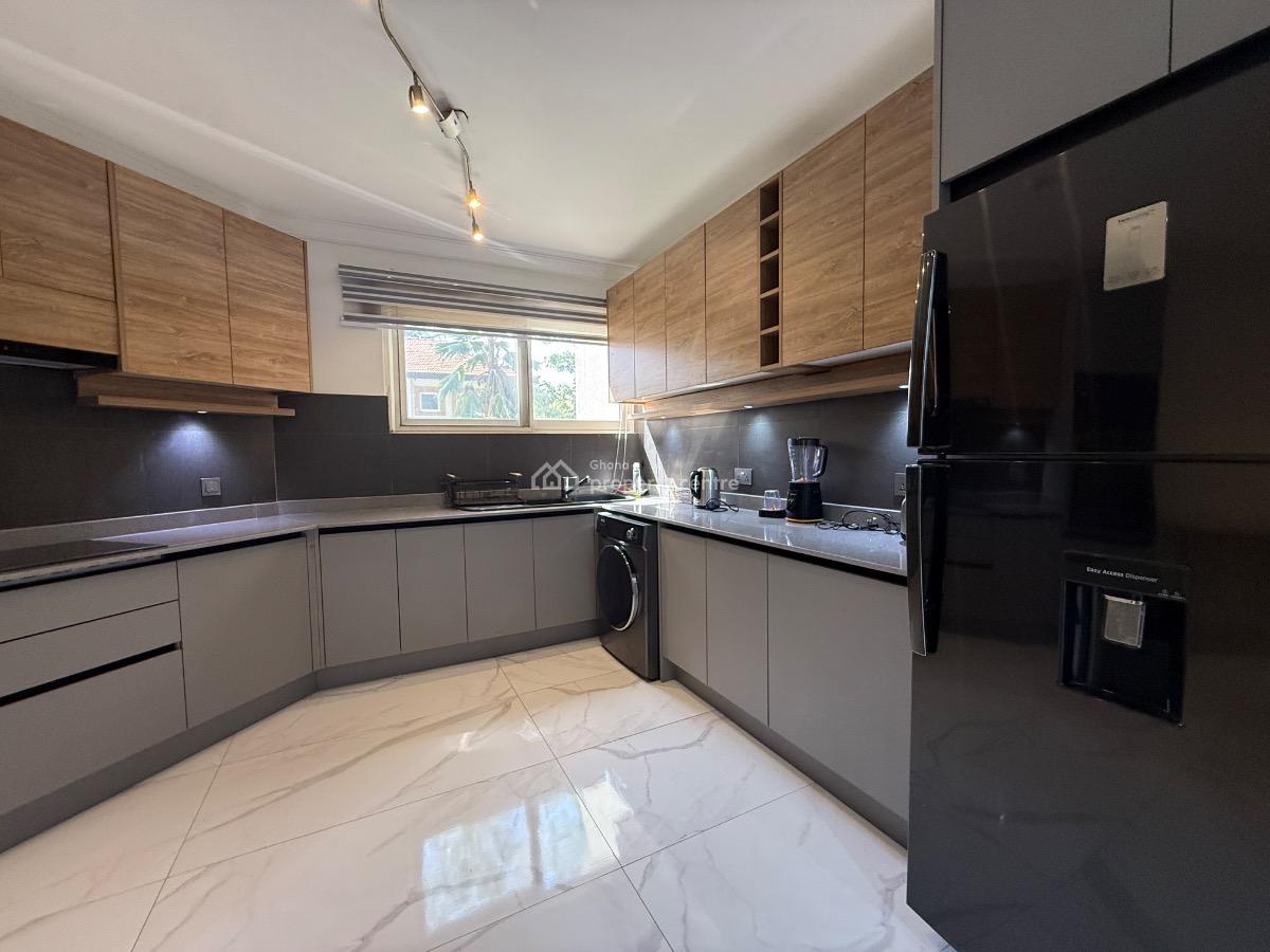 Furnished 3 Bedroom Apartment with Swimming Pool, Airport Residential Area, Accra, Apartment for Rent