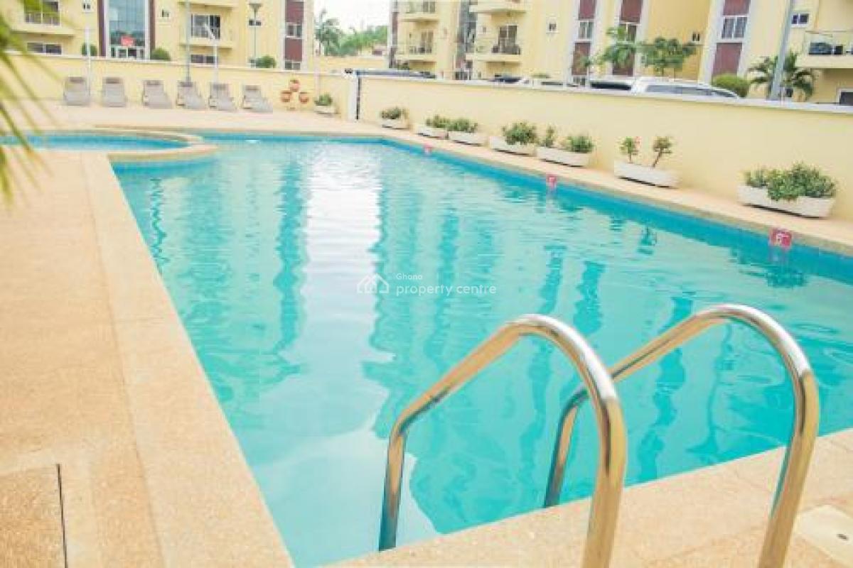 Furnished 3 Bedroom Apartment with Swimming Pool, Airport Residential Area, Accra, Apartment for Rent