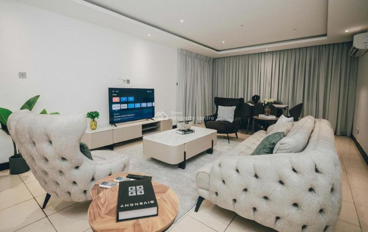 Furnished 3 Bedroom Apartment with Swimming Pool, Airport Residential Area, Accra, Apartment for Rent