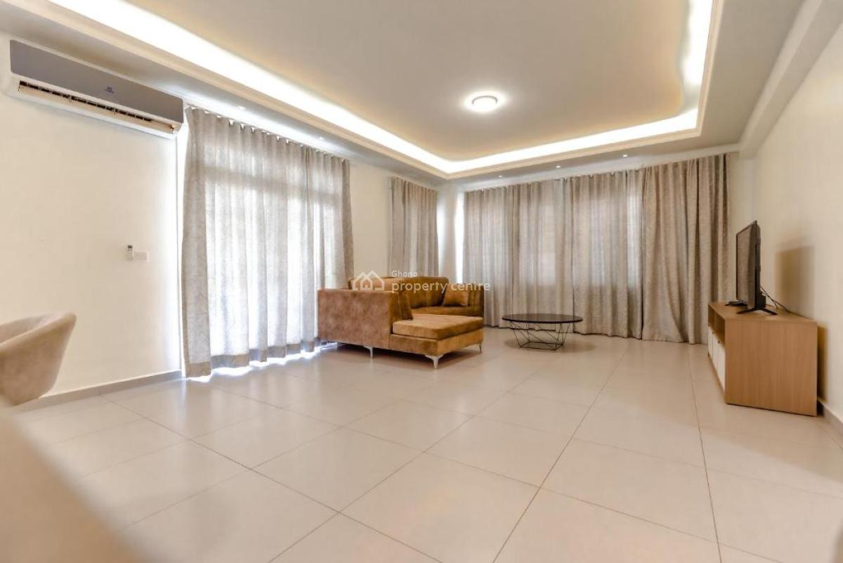 Furnished 3 Bedroom Apartment with Staff Quarters & Swimming Pool, Airport Residential Area, Accra, Apartment for Rent