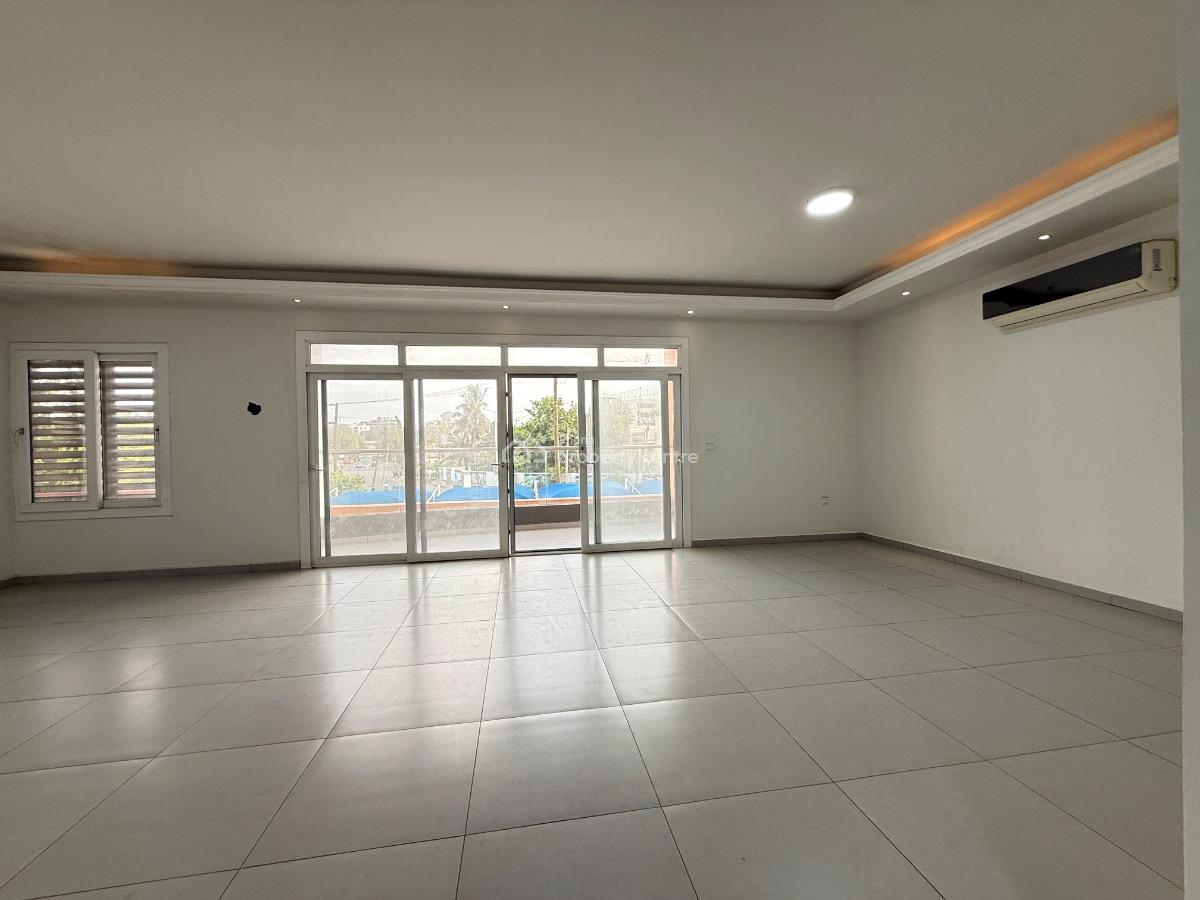 Serviced 3 Bedroom Apartment with Staff Quarters & Swimming Pool, Airport Residential Area, Accra, Apartment for Rent