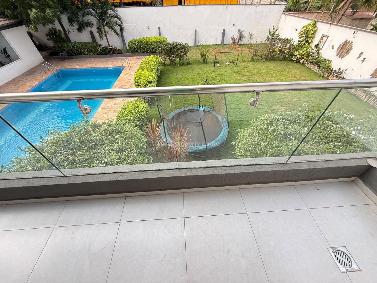 Serviced 3 Bedroom Apartment with Staff Quarters & Swimming Pool, Airport Residential Area, Accra, Apartment for Rent