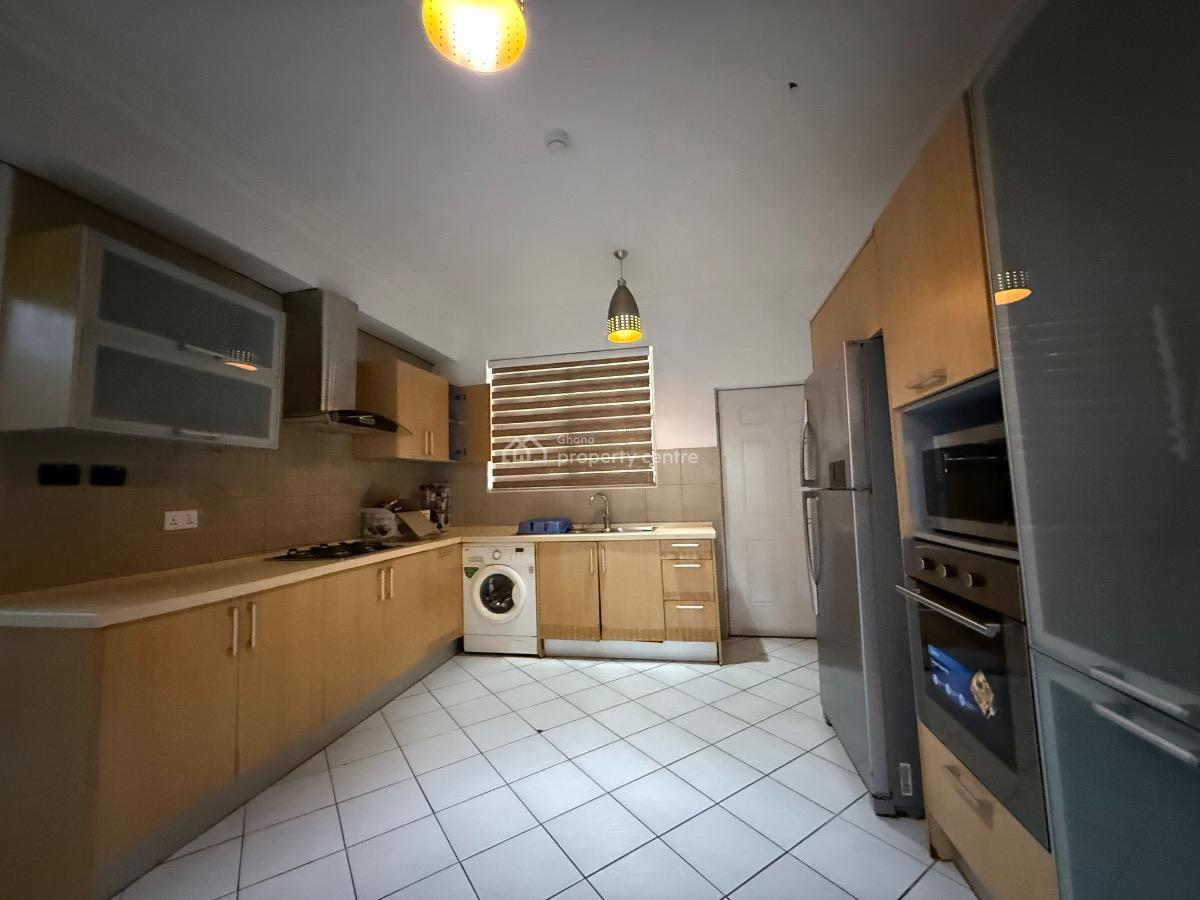 Furnished 3 Bedroom Apartment with Swimming Pool, Airport Residential Area, Accra, Apartment for Rent