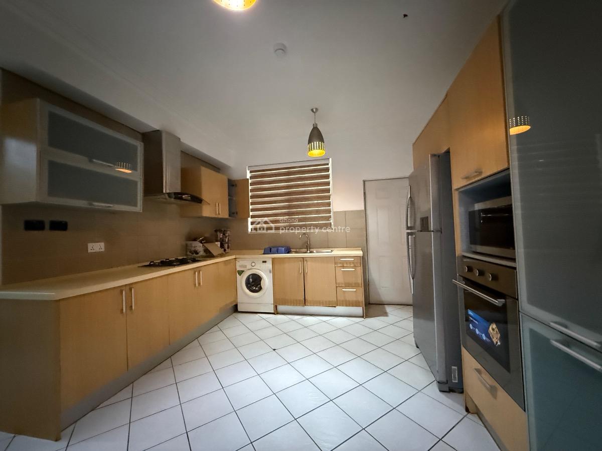 Furnished 3 Bedroom Apartment with Swimming Pool, Airport Residential Area, Accra, Apartment for Rent