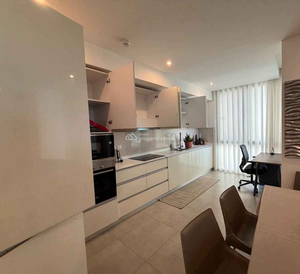 Furnished 3 Bedroom Apartment with Swimming Pool and Gym, Airport Residential Area, Accra, Apartment for Rent