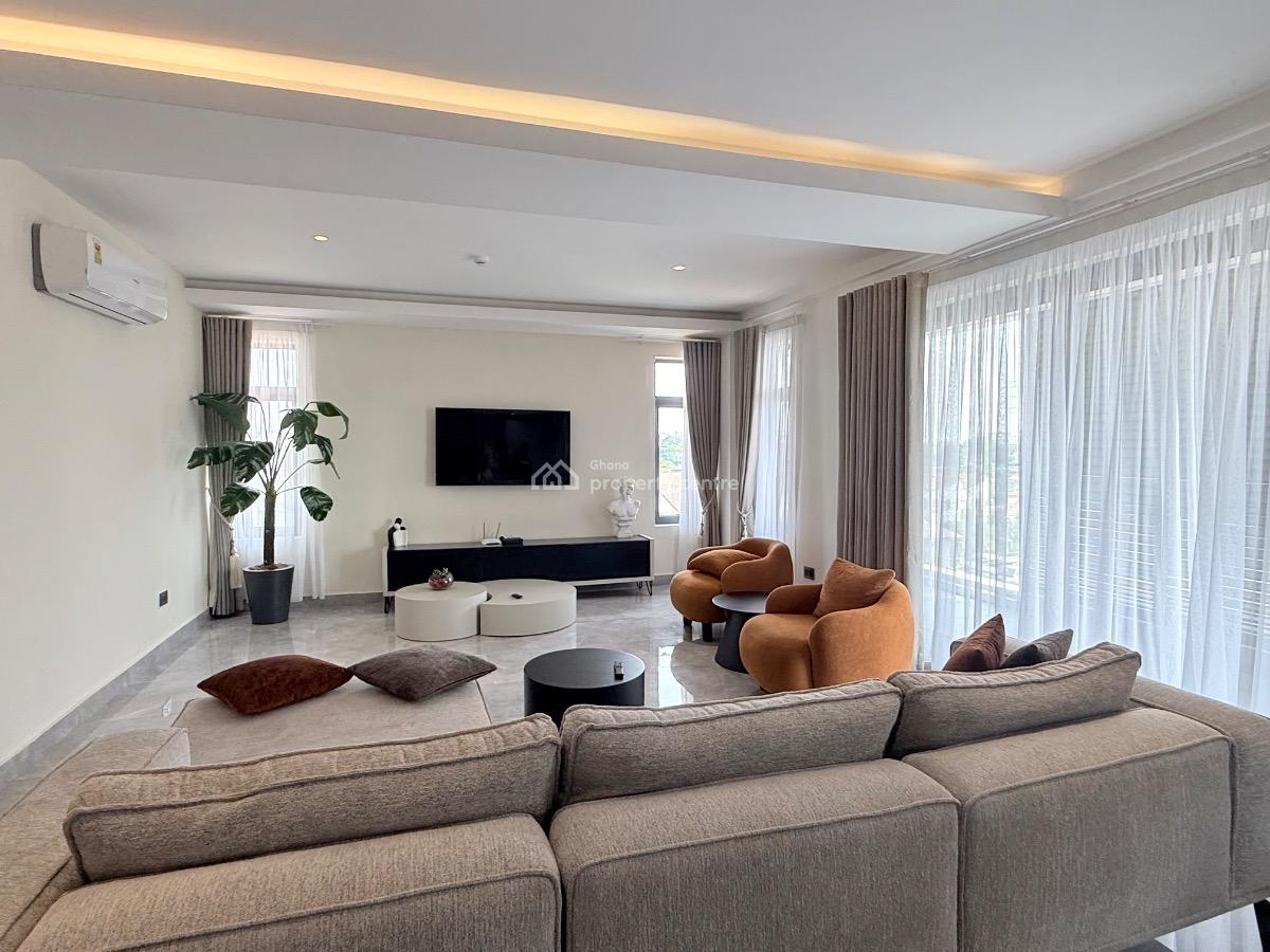 Classy Furnished 2 Bedrooms, Lagos Avenue, East Legon, Accra, Apartment for Rent