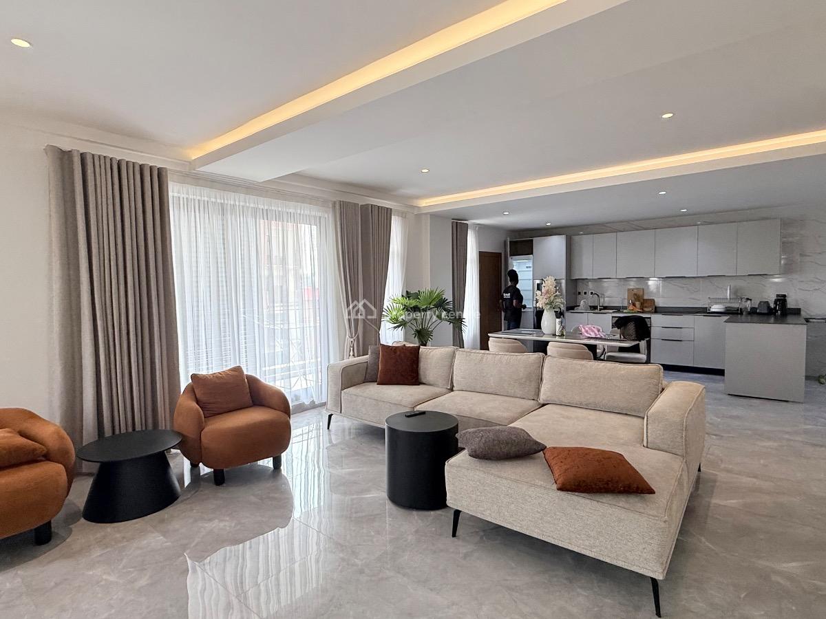 Classy Furnished 2 Bedrooms, Lagos Avenue, East Legon, Accra, Apartment for Rent