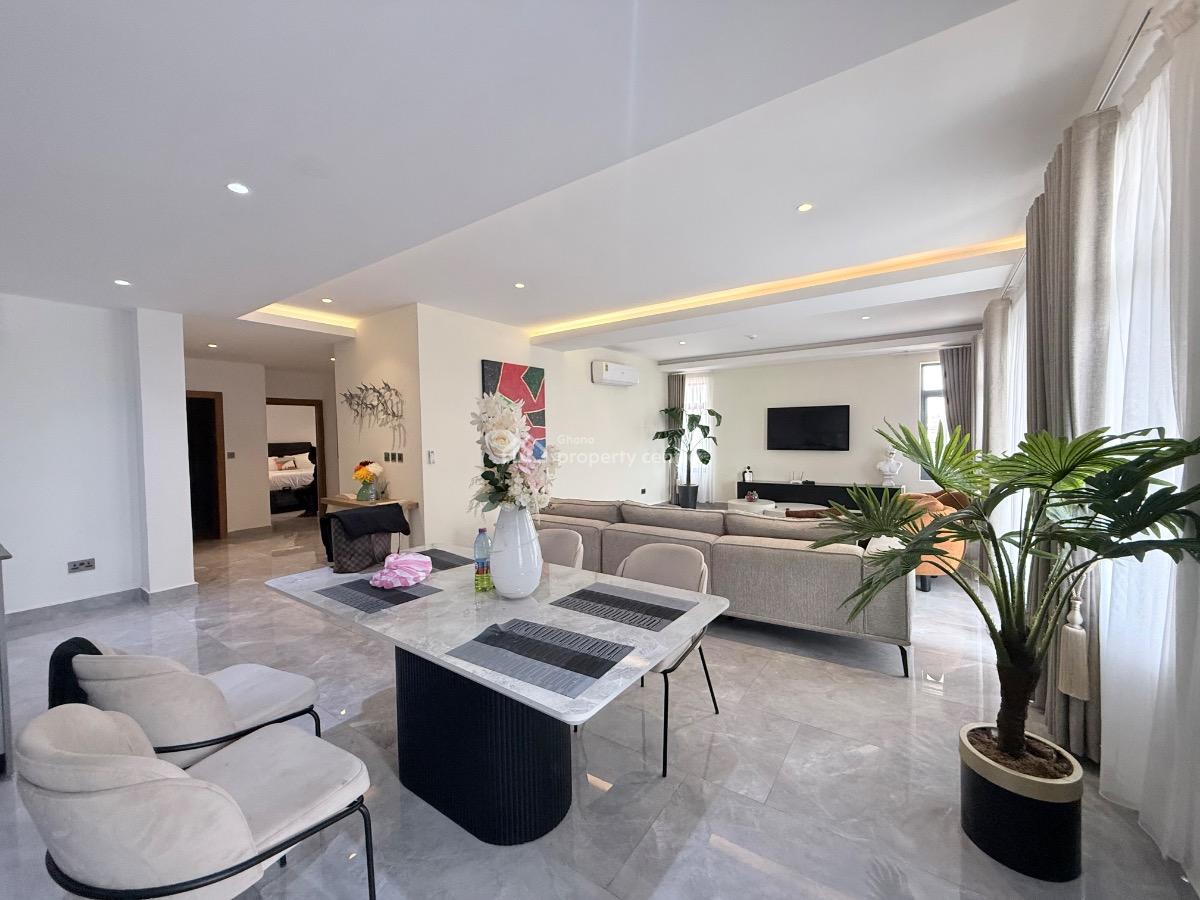 Classy Furnished 2 Bedrooms, Lagos Avenue, East Legon, Accra, Apartment for Rent