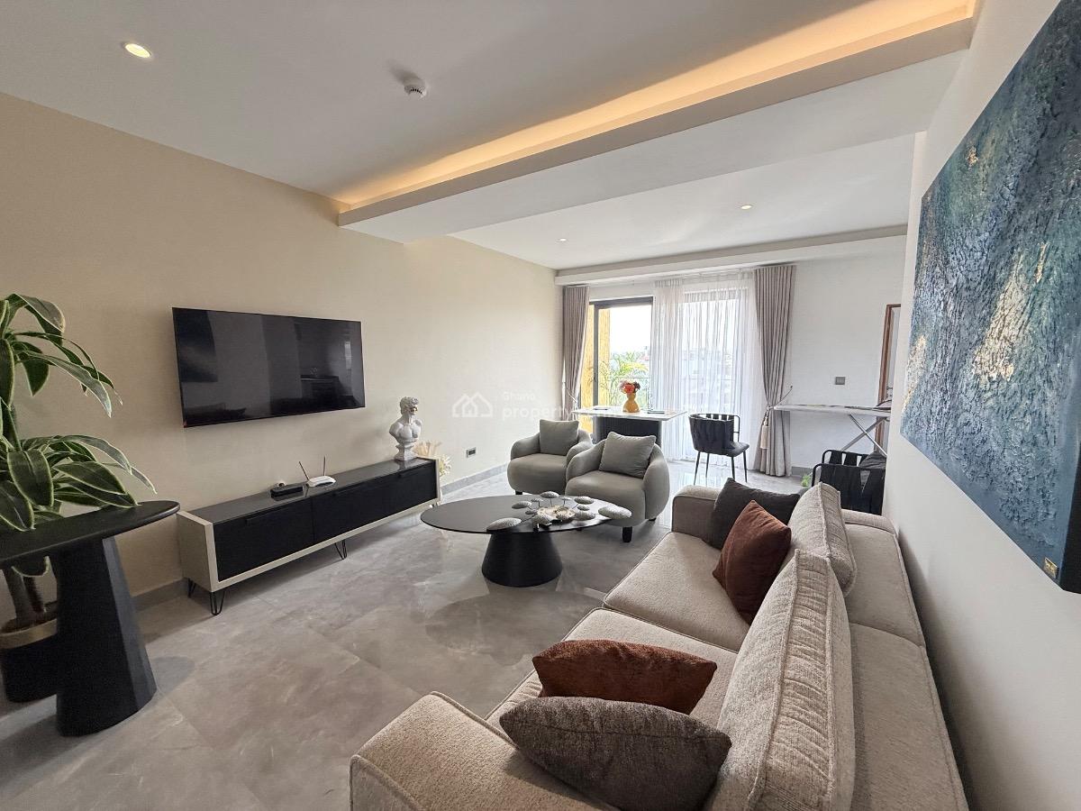 Classy Furnished 2 Bedrooms, Lagos Avenue, East Legon, Accra, Apartment for Rent