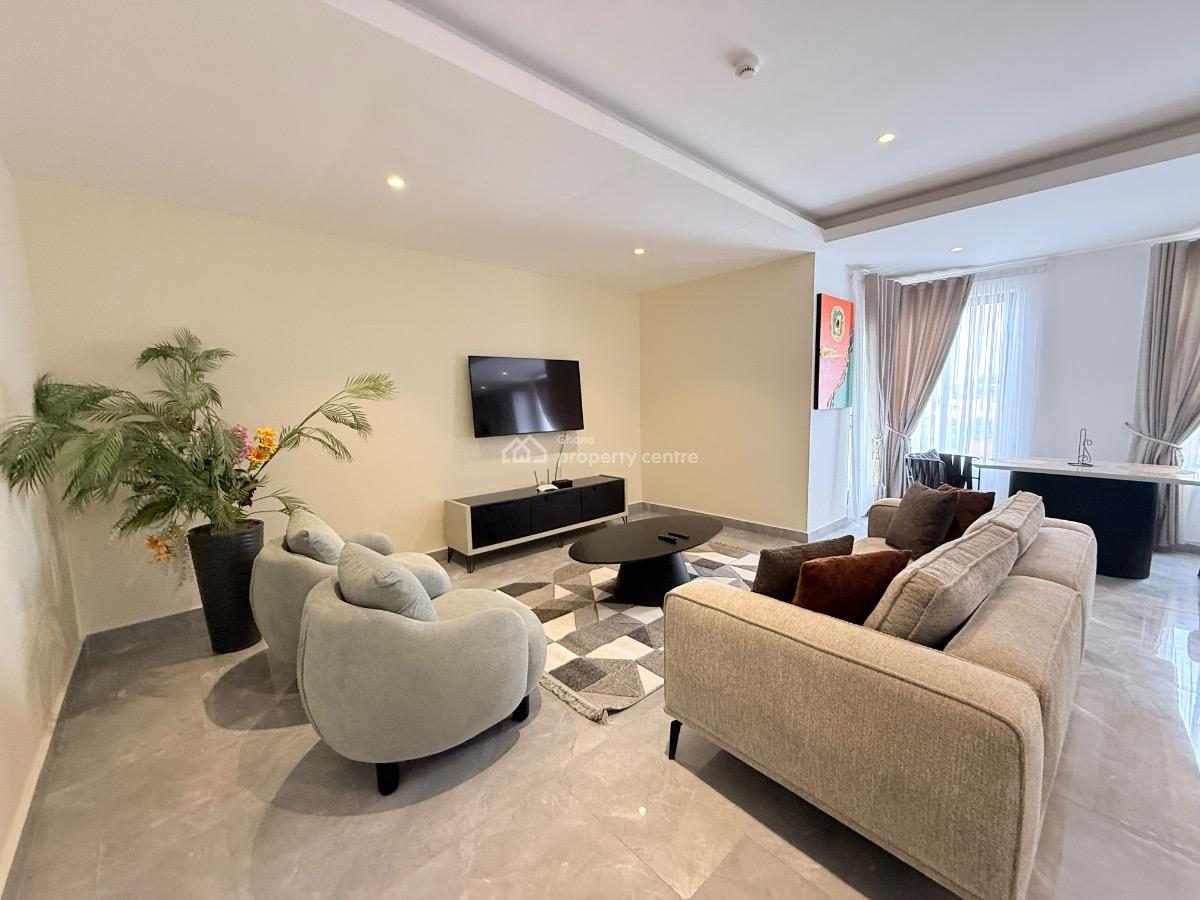 Comfortable Scenic View One Bedroom Apartment, Lagos Avenue, East Legon, Accra, Apartment for Rent