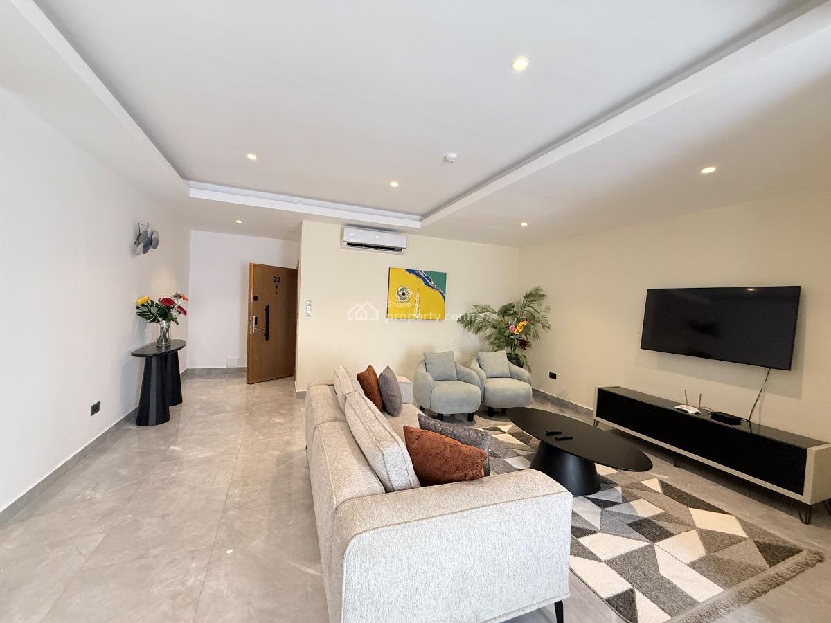 Comfortable Scenic View One Bedroom Apartment, Lagos Avenue, East Legon, Accra, Apartment for Rent