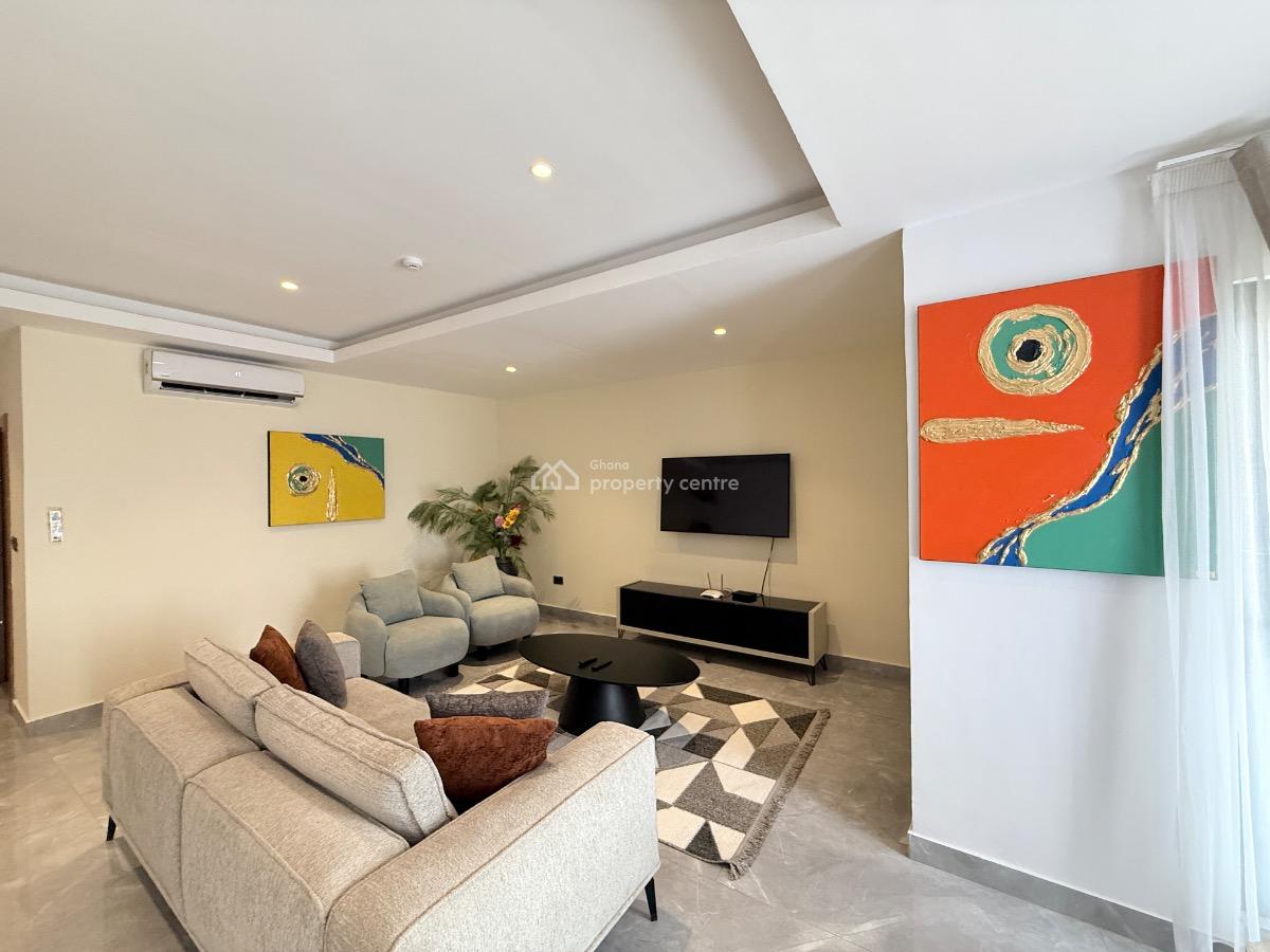 Comfortable Scenic View One Bedroom Apartment, Lagos Avenue, East Legon, Accra, Apartment for Rent