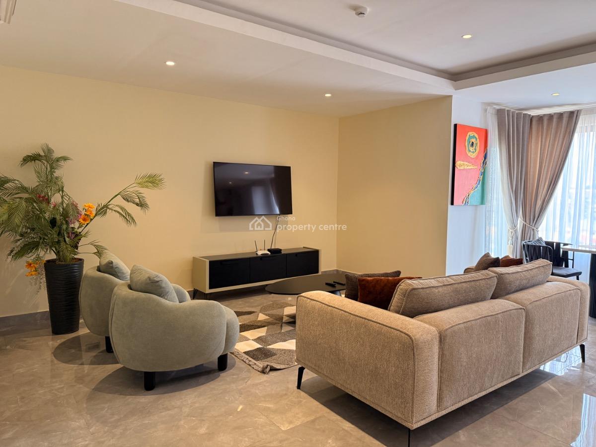 Comfortable Scenic View One Bedroom Apartment, Lagos Avenue, East Legon, Accra, Apartment for Rent