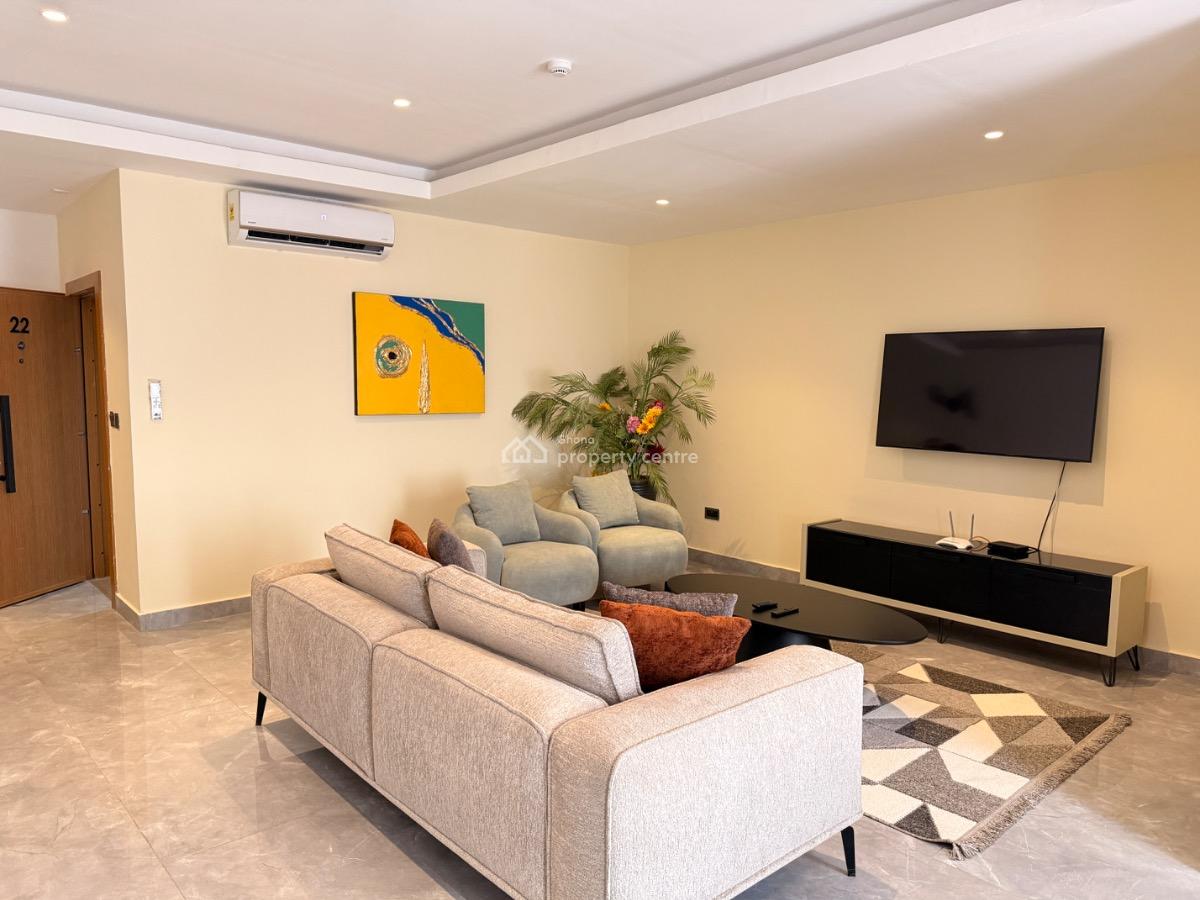 Comfortable Scenic View One Bedroom Apartment, Lagos Avenue, East Legon, Accra, Apartment for Rent