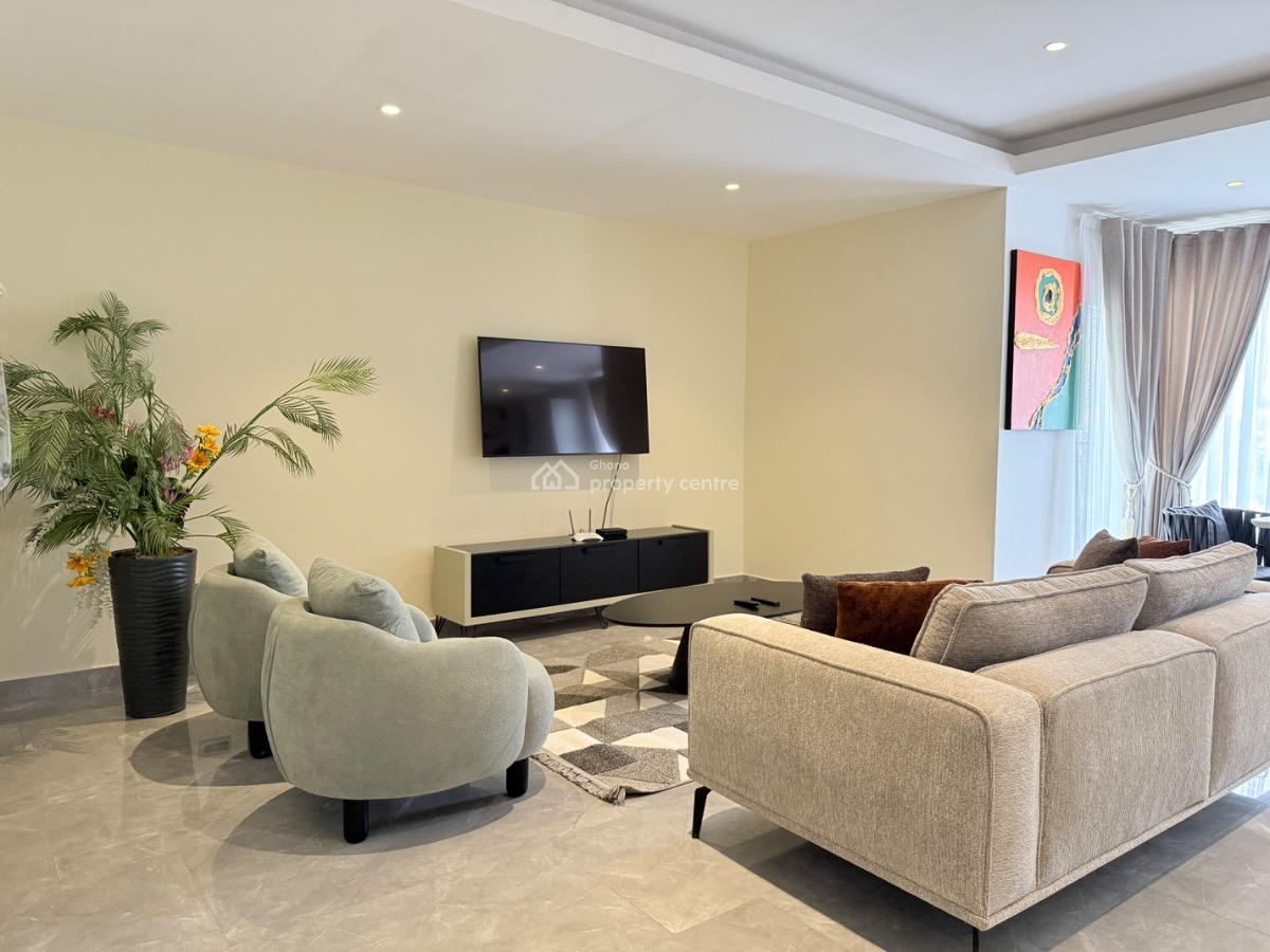 Comfortable Scenic View One Bedroom Apartment, Lagos Avenue, East Legon, Accra, Apartment for Rent