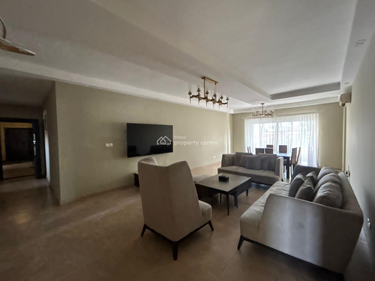 Luxurious Fully Furnished 3bedroom Serviced Apartment @ Cantonment, Cantonments, Accra, Apartment for Rent