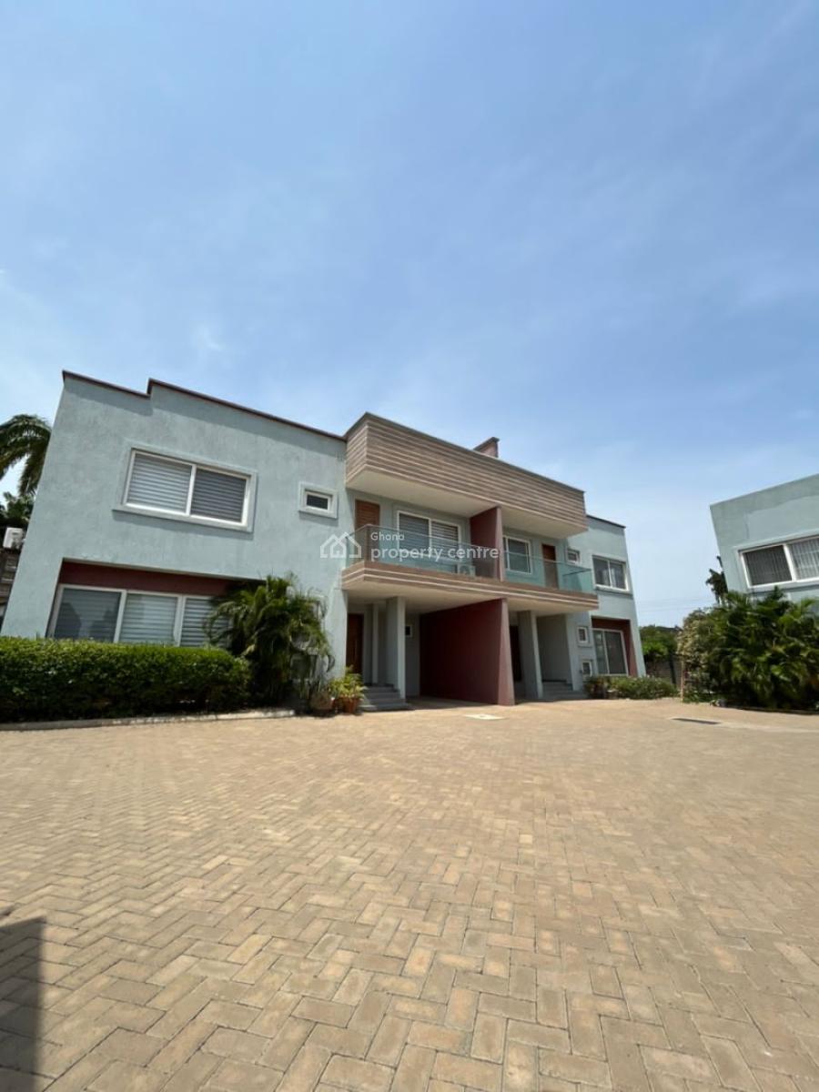 Luxurious 3-bedroom Townhouse @ Labone, North Labone, Accra, Townhouse for Rent