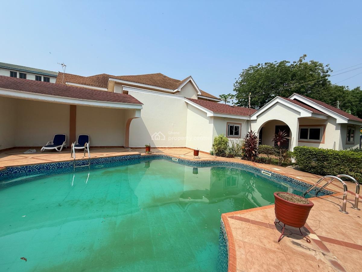 4 Bedrooms with 1 Study and Swimming Pool, 2nd Ringway, Roman Ridge, Accra, Detached Duplex for Rent