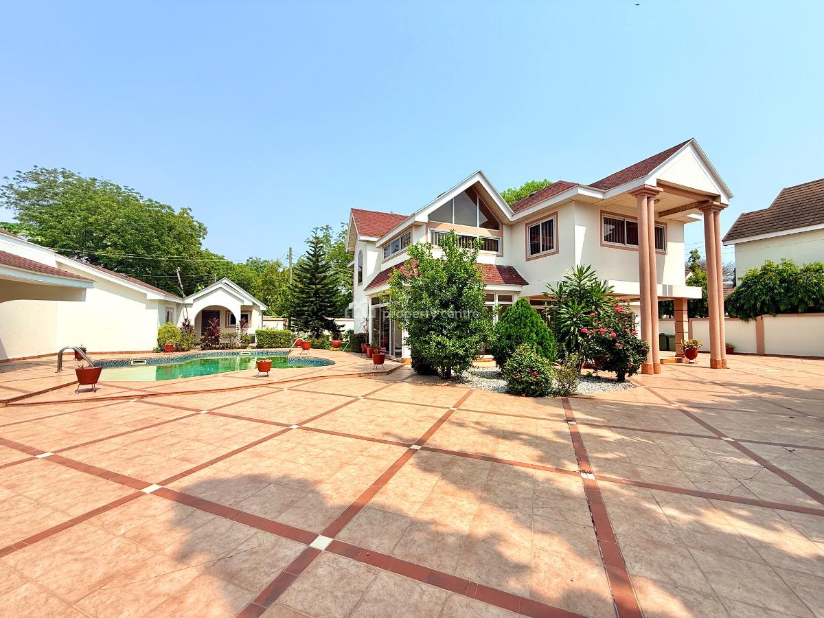 4 Bedrooms with 1 Study and Swimming Pool, 2nd Ringway, Roman Ridge, Accra, Detached Duplex for Rent